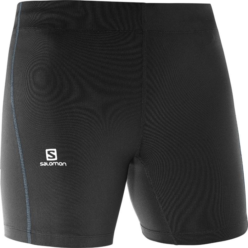 Dámske krátke nohavice Salomon AGILE SHORT TIGHT W Black