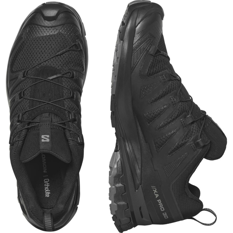 Pánska trailová obuv Salomon XA PRO 3D V9 Black/Phantom/Pewter 4
