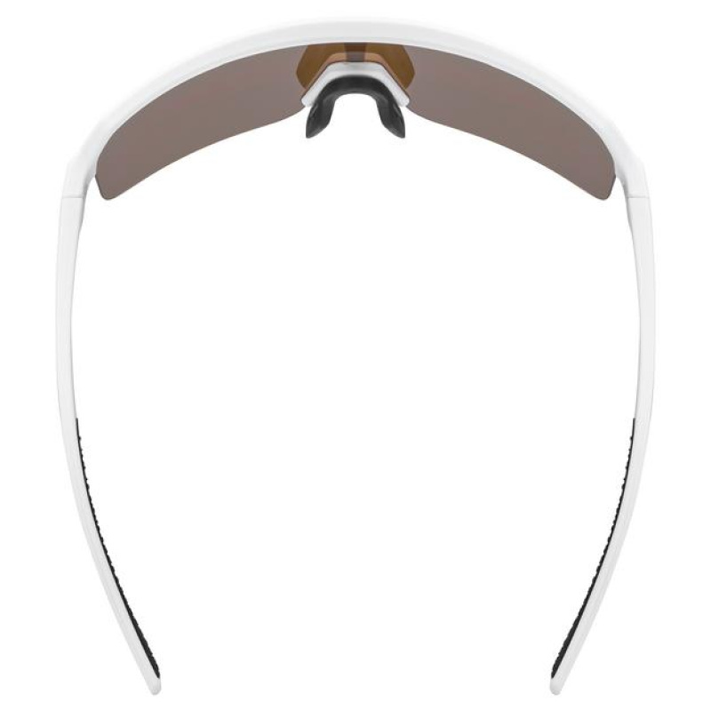 Slnečné okuliare UVEX RAMP white matt/mirror gold s3 4