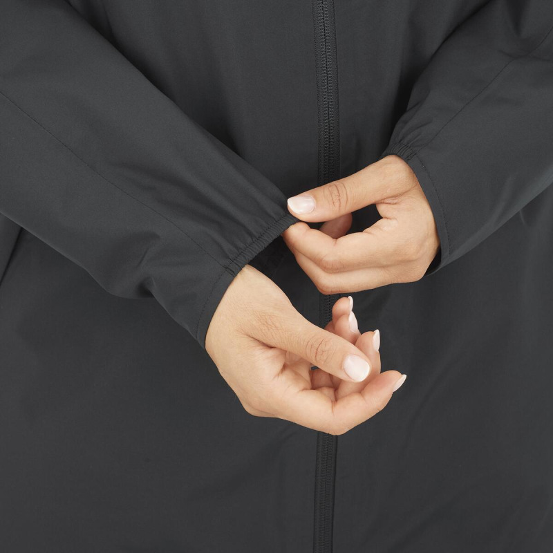 Bunda SALOMON OUTSCAPE 2L LONG JKT S W DEEP BLACK 4