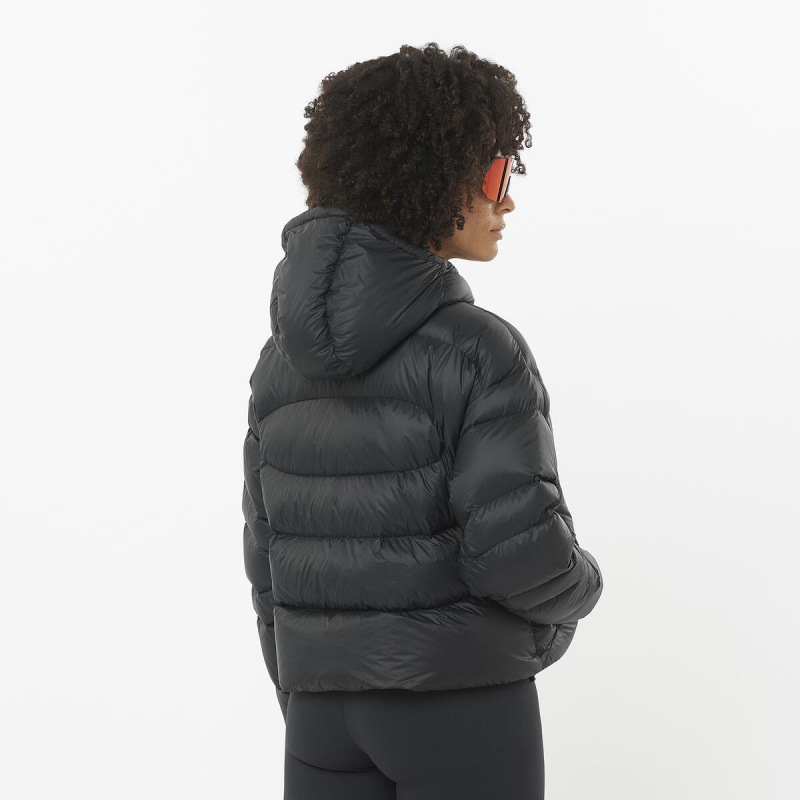 Bunda SALOMON OUTLINE NOV CROP DOWN W DEEP BLACK 2