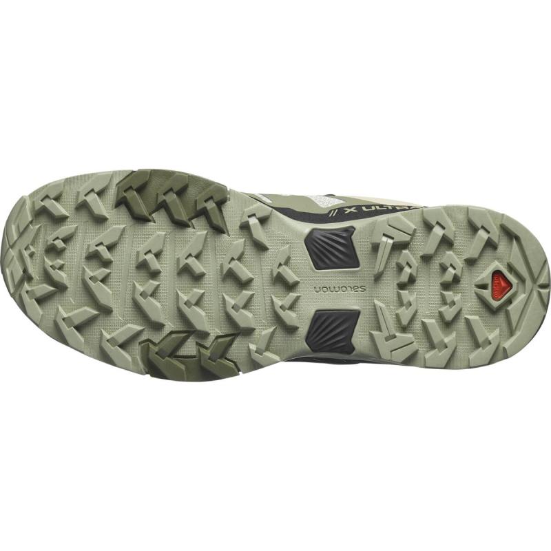 Dámska outdoorová obuv Salomon X ULTRA 4 WAlfalfa / Deep Lichen Green / Tea