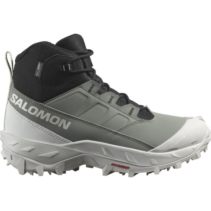 Dámska zimná obuv Salomon CROSSTRAK WP W Agv Gr/Black/Canarg