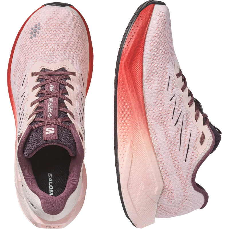 Dámska cestná bežecká obuv Salomon AERO BLAZE 4 W Vanilla Ice / Huckleberry 5