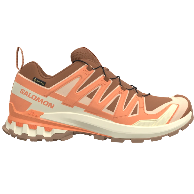 Dámska trailová obuv Salomon XA PRO 3D V9 GTX WPecan Brown / Nectarine 1