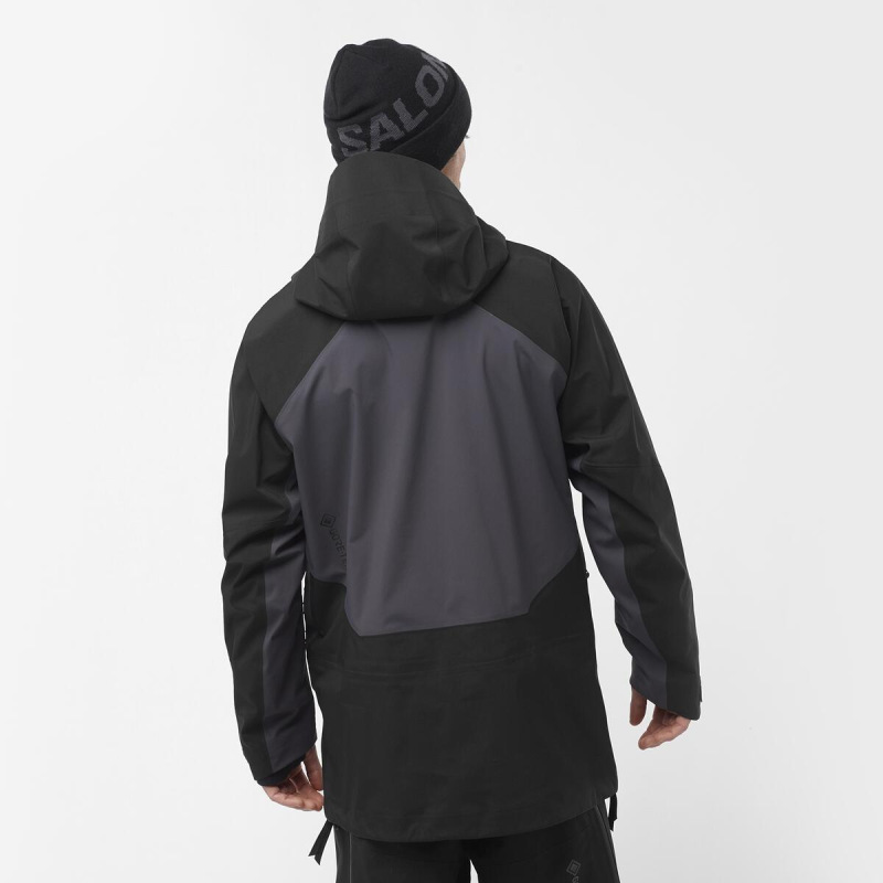 Pánska bunda SALOMON MOON PATROL GTX JKT M DEEP BLACK/PER 3