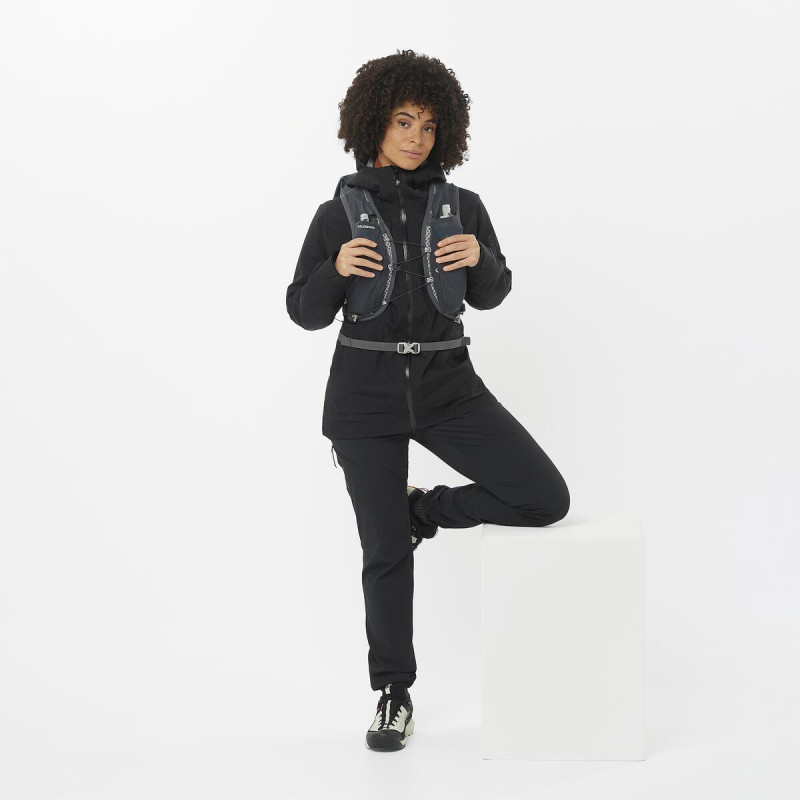 Dámske turistické nohavice WAYFARER PANTS W DEEP BLACK 8