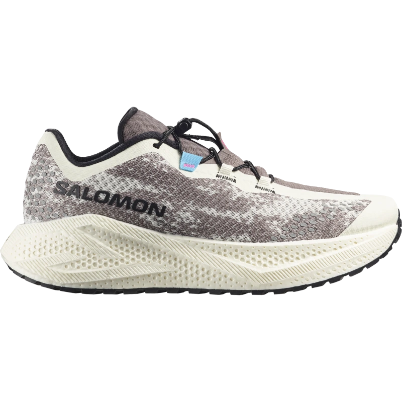 Pánska univerzálna bežecká obuv Salomon AERO GLIDE 4 GRVL Vanilla Ice / Black