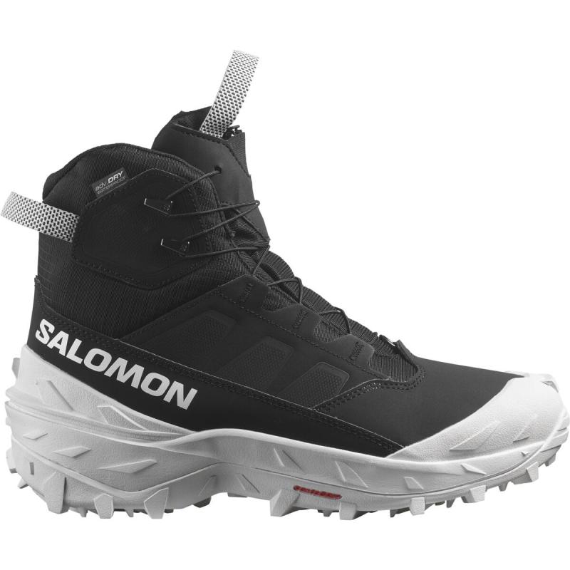 Pánska zimná obuv Salomon CROSSTRAK POWDER WP Black/Black/Wht