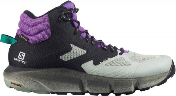 Pánska hikingová obuv Salomon PREDICT HIKE MID GTX Black / Royal Lilac