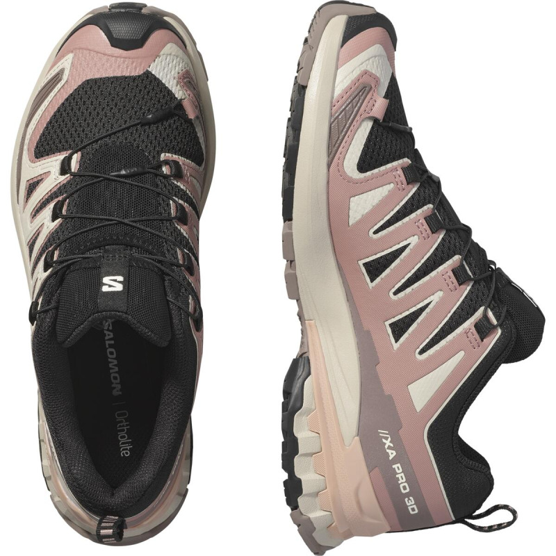 Dámska trailová obuv Salomon XA PRO 3D V9 W Black/Burlwo/Mahogr 5