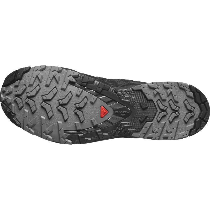 Pánska trailová obuv Salomon XA PRO 3D V9 WIDE Black / Phantom / Pewter - Širší strih