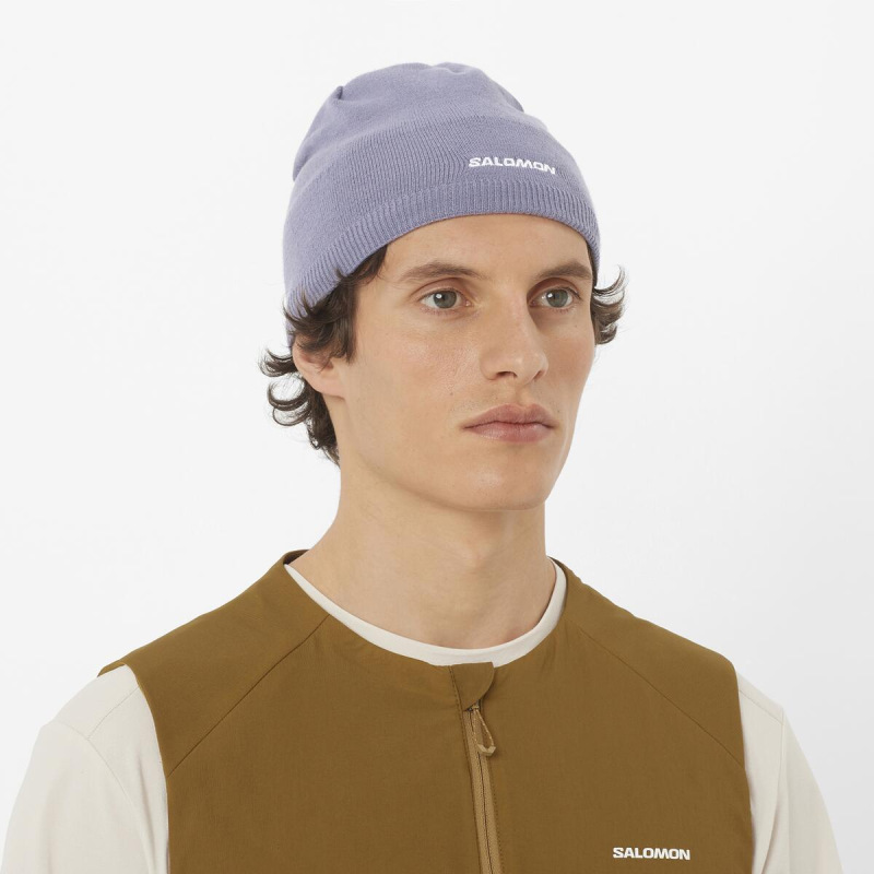 Čiapka Salomon BEANIE BLUE GRANITE 1