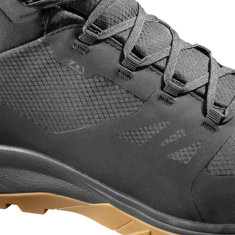 Pánska zimná obuv Salomon OUTsnap CSWP Black / Ebony 4