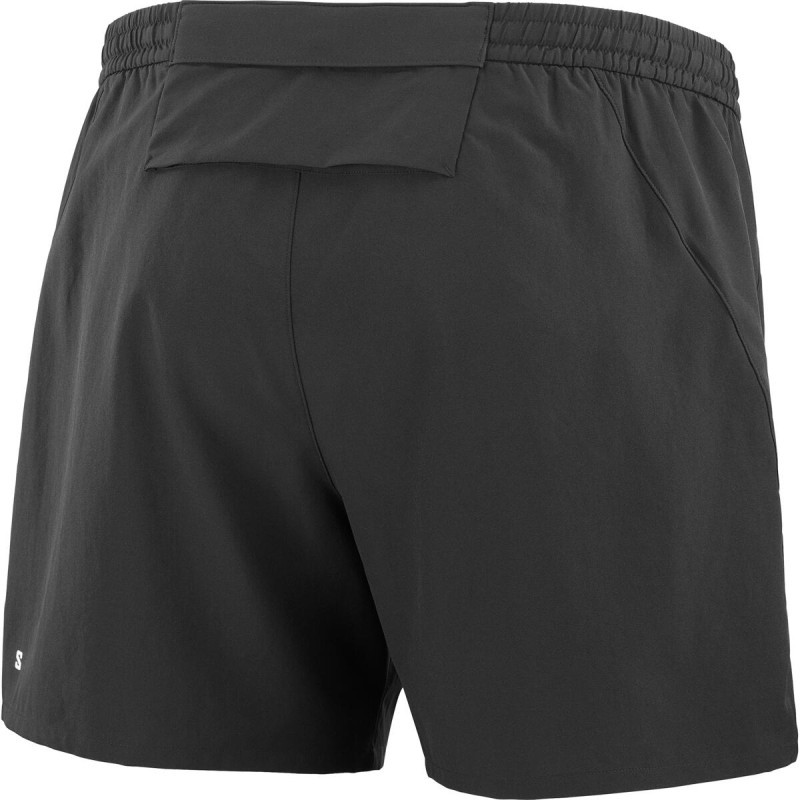 Bežecké nohavice Salomon SHKout EASY SHORTS 5” M DEEP BLACK 1