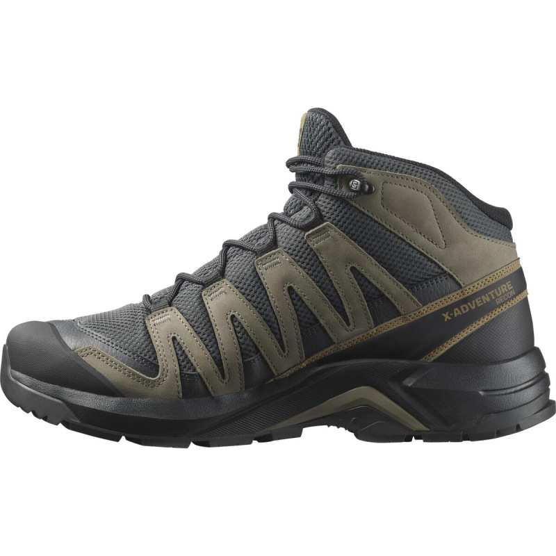 Pánska outdoorová obuv Salomon X-ADVENTURE RECON MID GTX Asphal/Fl 1