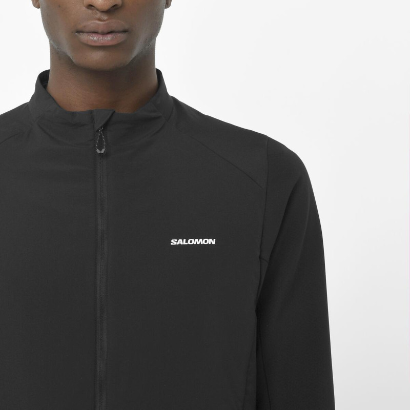 Bežecká bunda Salomon MNTAIN FLEX HYB JKT M DEEP BLACK 2
