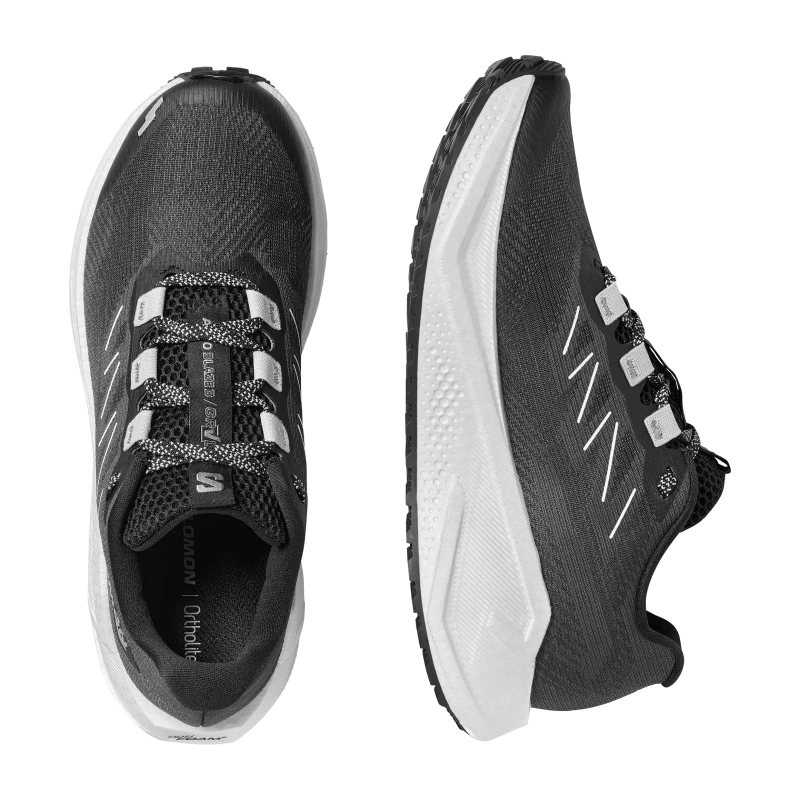 Dámska cestná bežecká obuv Salomon AERO BLAZE 3 GRVL W Black/White 1