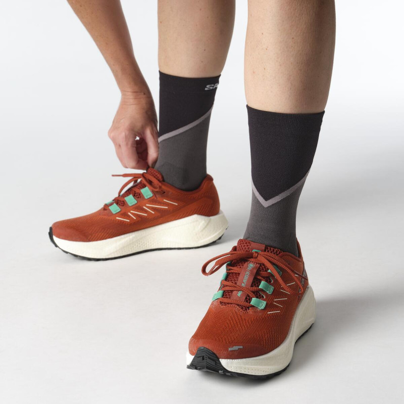 Dámska cestná bežecká obuv Salomon AERO BLAZE 3 GRVL W Burnt Ochre/Van 5