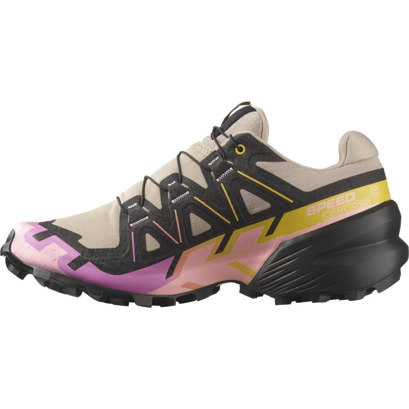Dámska trailová obuv Salomon SPEEDCROSS 6 W Ethere/Black/Cyclame 4