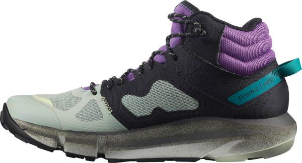 Pánska hikingová obuv Salomon PREDICT HIKE MID GTX Black / Royal Lilac