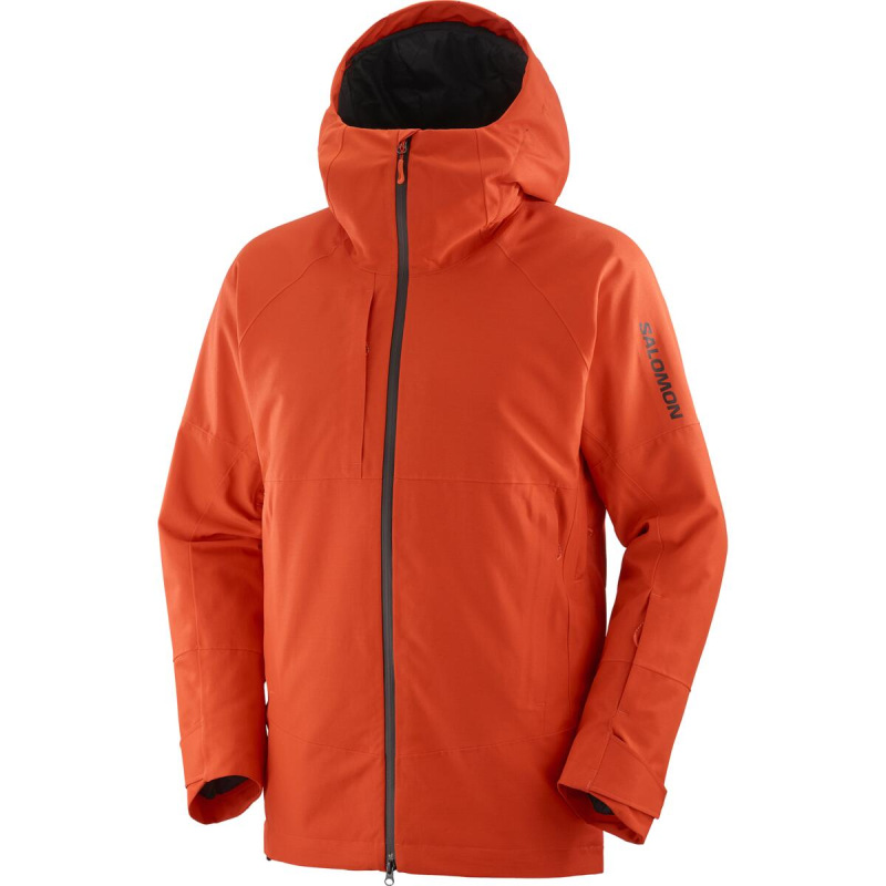 Bunda SALOMON TRANSFER PUFF JACKET MFiery Red