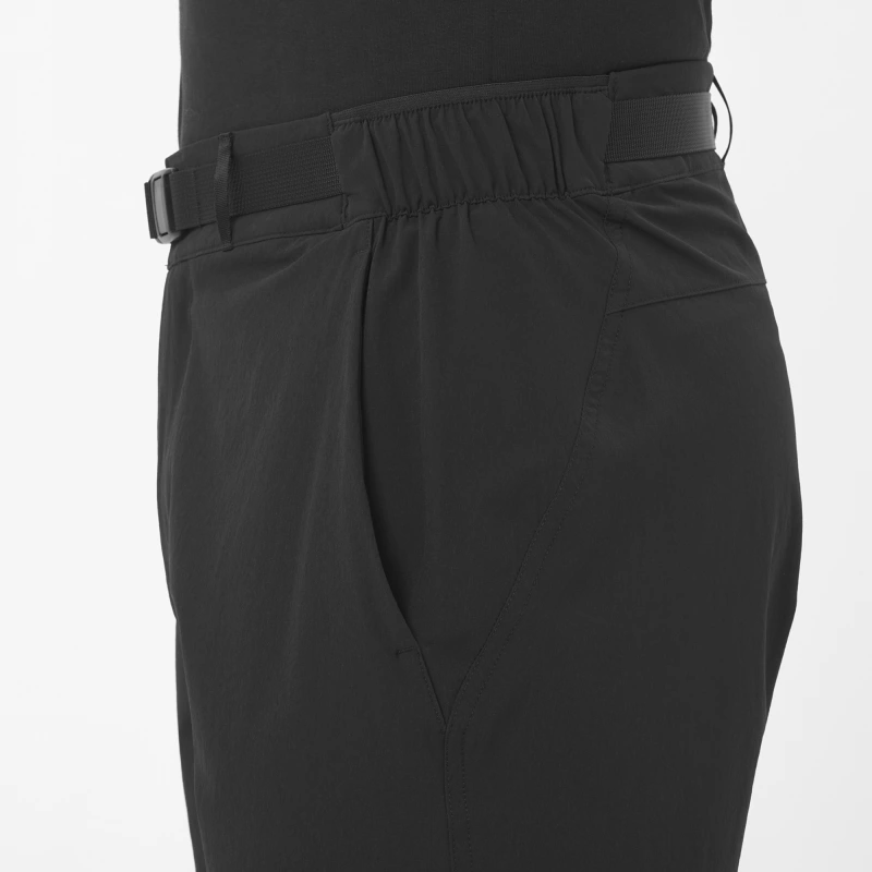 Krátke turistické nohavice Salomon WAYFARER 2.0 SHORTS M Deep Black 3