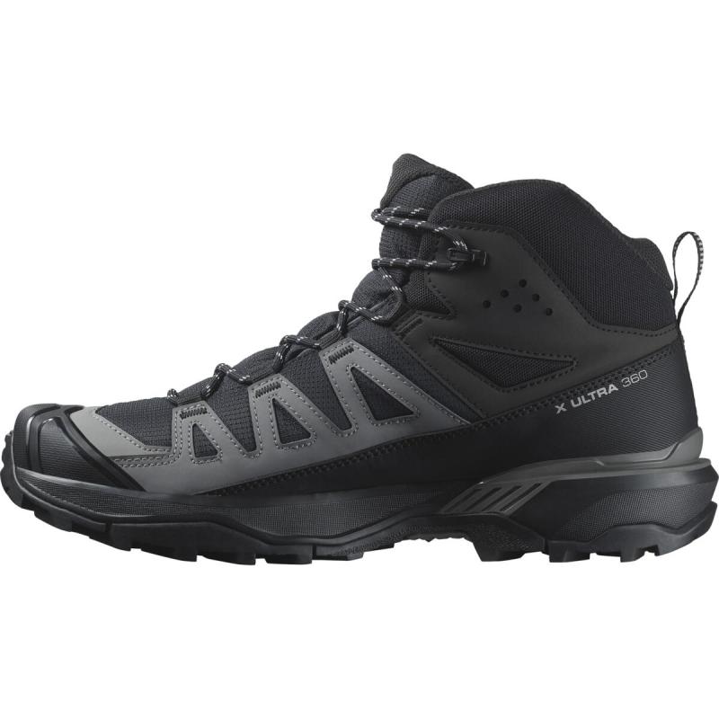 Pánska outdoorová obuv Salomon X ULTRA 360 MID GTX Black