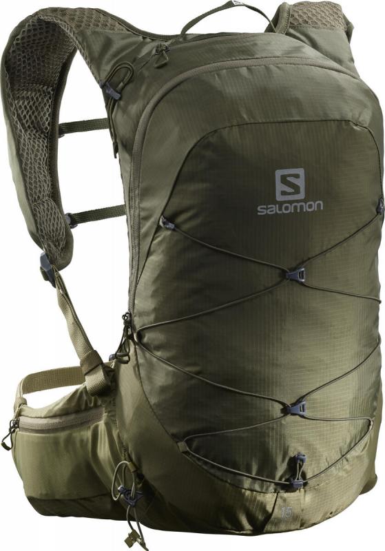 Športový batoh Salomon XT 15 Olive Night / Martini Olive