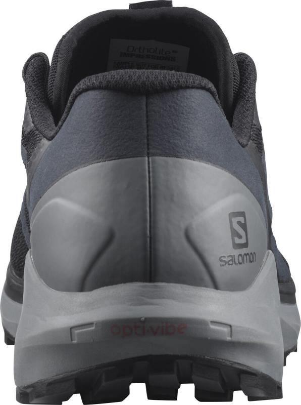 Pánska bežecká obuv Salomon SENSE RIDE 4 Black / Quiet Shade