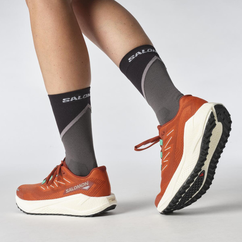 Dámska cestná bežecká obuv Salomon AERO BLAZE 3 GRVL W Burnt Ochre/Van 6