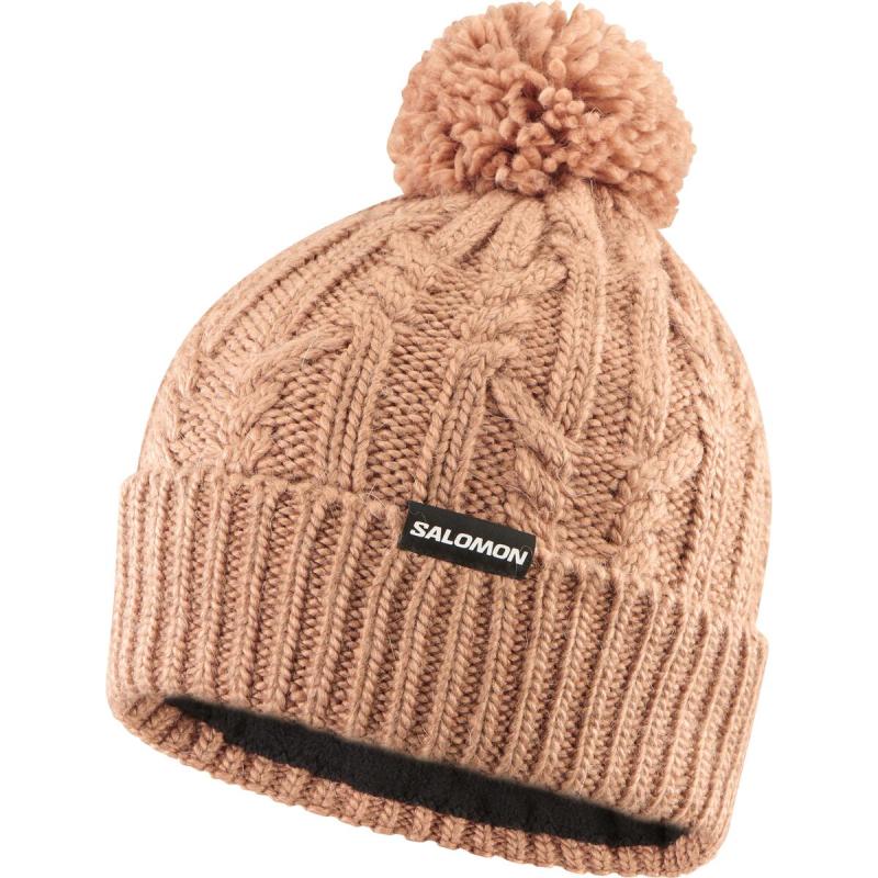 Čiapka Salomon IVY BEANIE cork