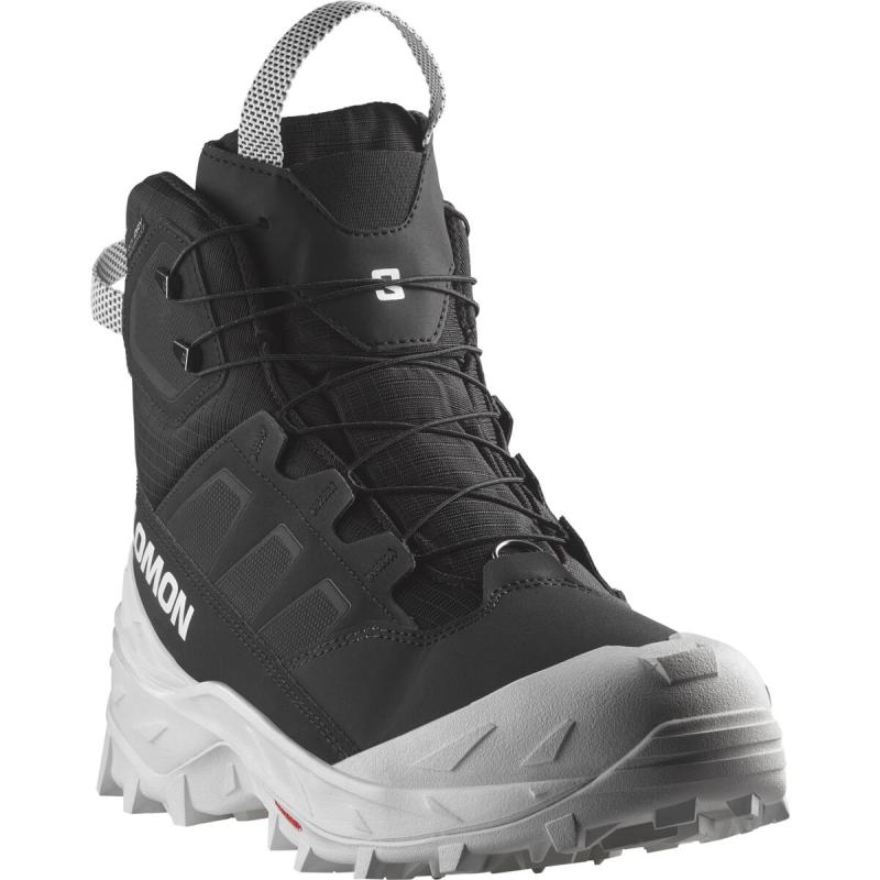 Pánska zimná obuv Salomon CROSSTRAK POWDER WP Black/Black/Wht