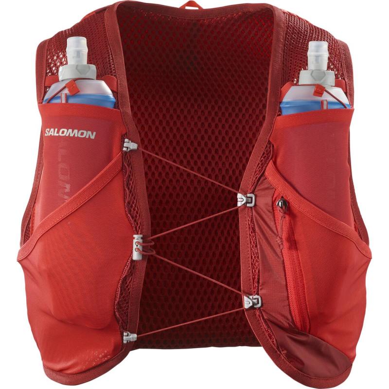 Bežecký batoh Salomon ACTIVE SKIN 8 SET Red Dahlia / High Risk Red