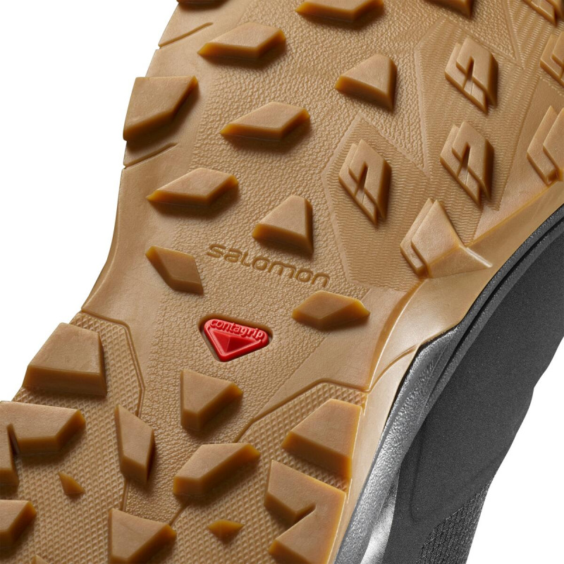 Pánska zimná obuv Salomon OUTsnap CSWP Black / Ebony 1