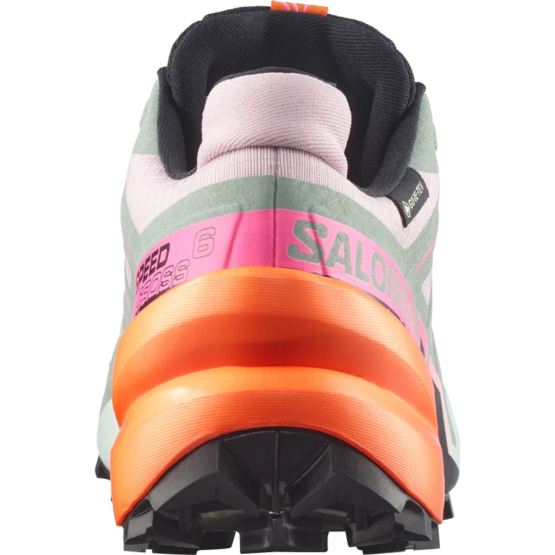 Dámska trailová obuv Salomon Obuv SPEEDCROSS 6 STORM GTX W Black / Green Milieu 4
