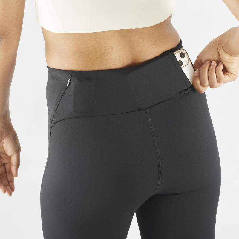 Dámske legíny Salomon SHKout CORE TIGHTS 28" W Deep Black 3