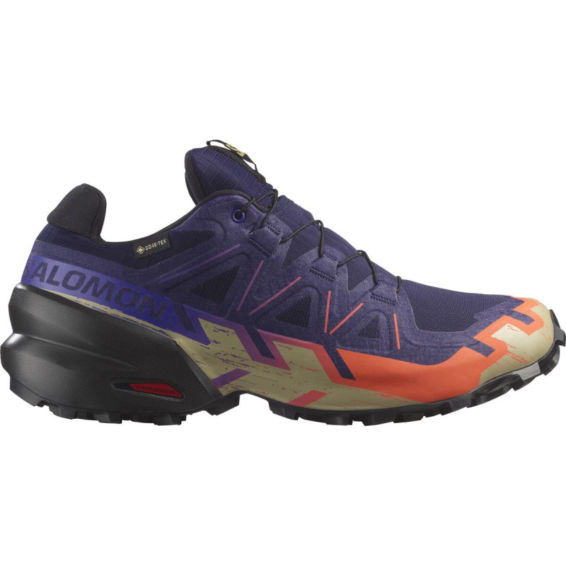 Pánska trailová obuv Salomon SPEEDCROSS 6 GTX Mar Bl/Black/Chert