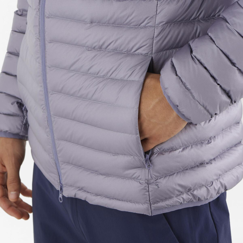 Pánska bunda SALOMON ELIXIR MICRO DOWN JKT M BLUE GRANIT 5