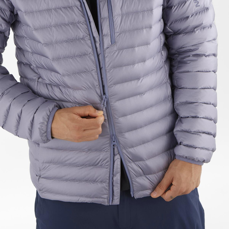 Pánska bunda SALOMON ELIXIR MICRO DOWN JKT M BLUE GRANIT 6
