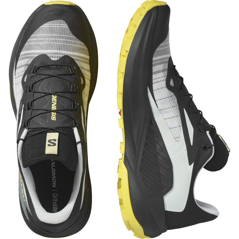 Pánska bežecká obuv Salomon GENESIS GTX Black/Sedsa/Incabe 5