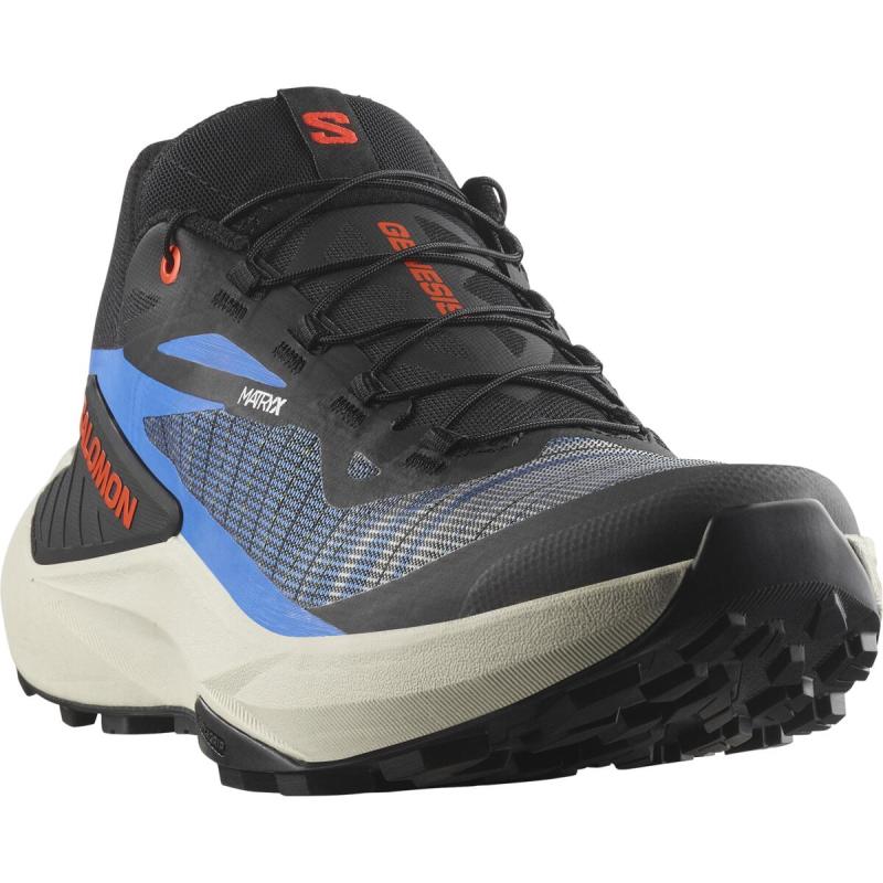 Bežecká obuv Salomon GENESIS Black/French Blue/Chert 2