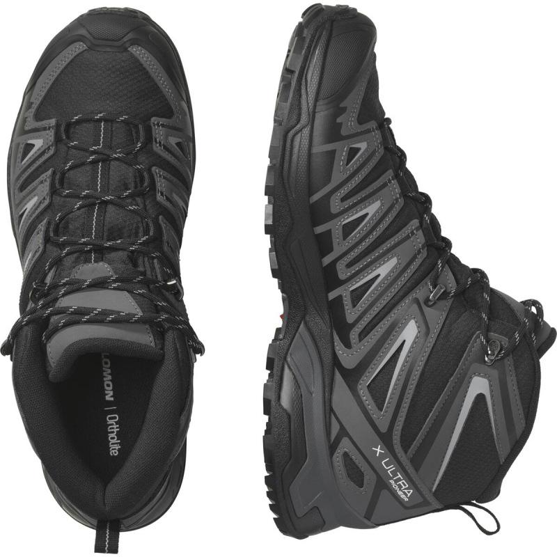 Pánska outdoorová obuv Salomon X ULTRA PIONEER MID GTX black 3