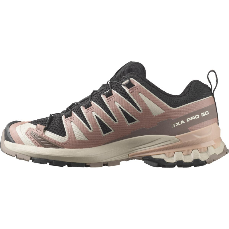 Dámska trailová obuv Salomon XA PRO 3D V9 W Black/Burlwo/Mahogr 4