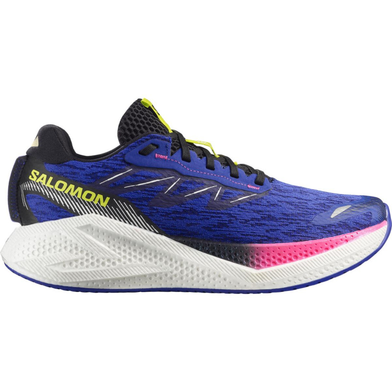 Pánska cestná bežecká obuv Salomon AERO GLIDE 4 Bluing/White