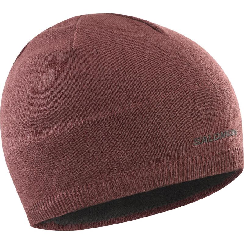 Čiapka Salomon BEANIE RUM RAISIN