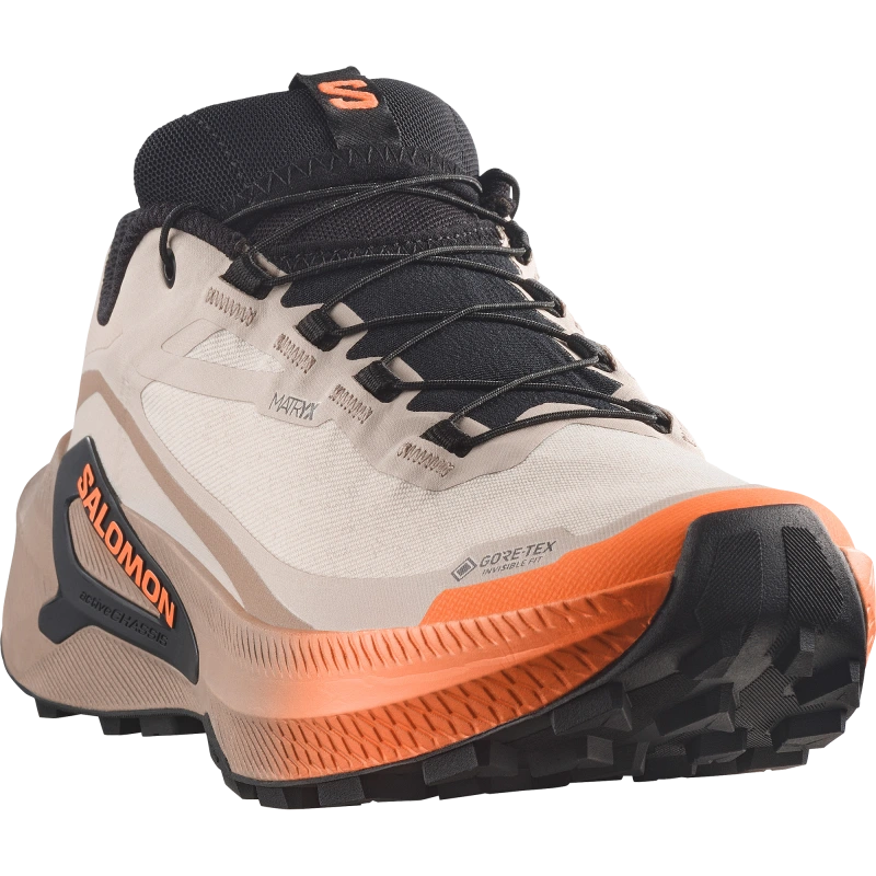 Nepremokavá dámska bežecká obuv Salomon GENESIS 2 GTX W Rainy Day / Desert Tan 1