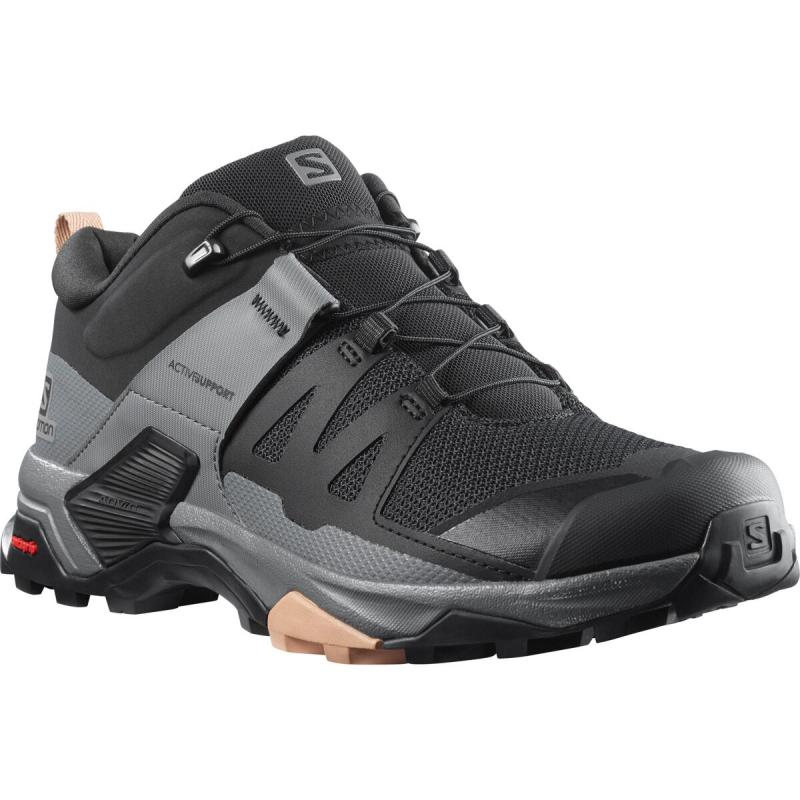 Dámska outdoorová obuv Salomon X ULTRA 4 W Black/QuSh/Sirocco