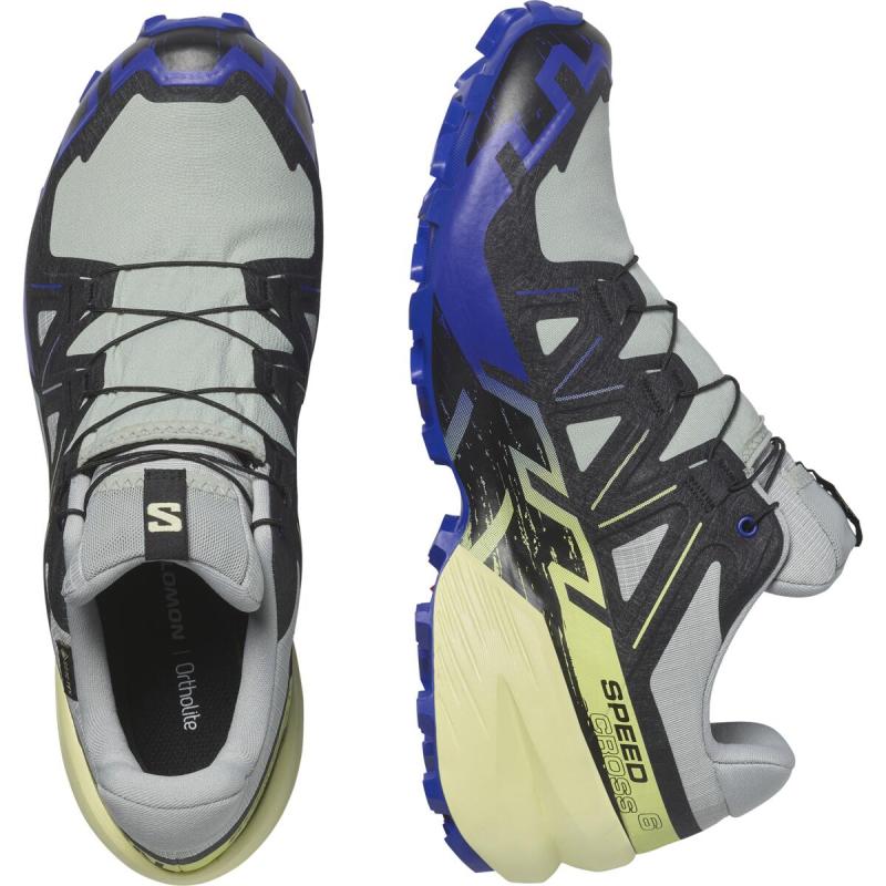 Pánska trailová obuv Salomon SPEEDCROSS 6 GTX Wrought Iron/Clema