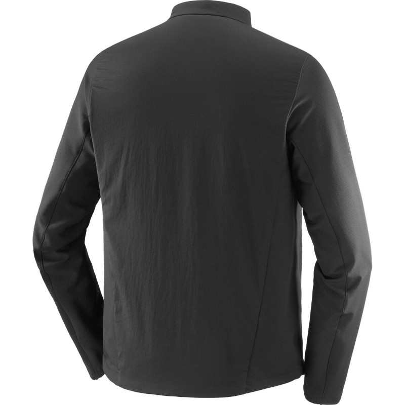 Bežecká bunda Salomon MNTAIN FLEX HYB JKT M DEEP BLACK 1